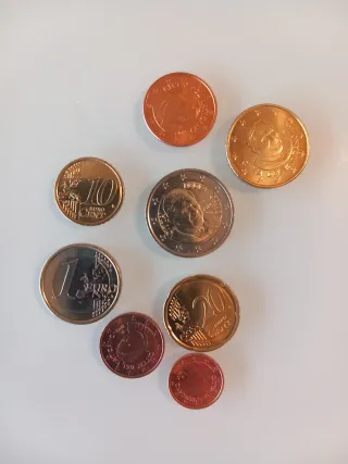 Euro Vaticano Serie Completa 2012