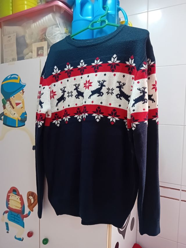 Jersey azul navidad nuevo 5e