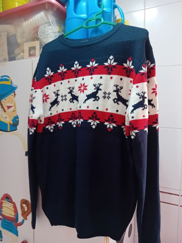 Jersey azul navidad nuevo 5e