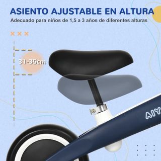 Bicicleta de Equilibrio Infantil Azul