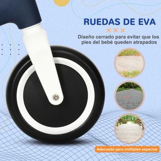 Bicicleta de Equilibrio Infantil Azul