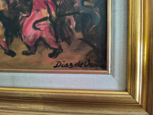 Óleo Díaz de Orosia