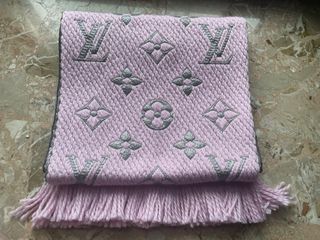 Sciarpa LV Classica Lana Rosa