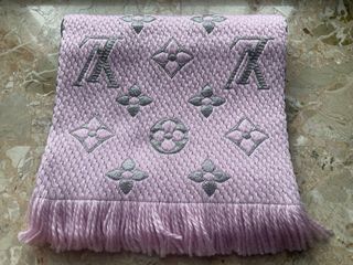 Sciarpa LV Classica Lana Rosa