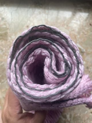 Sciarpa LV Classica Lana Rosa