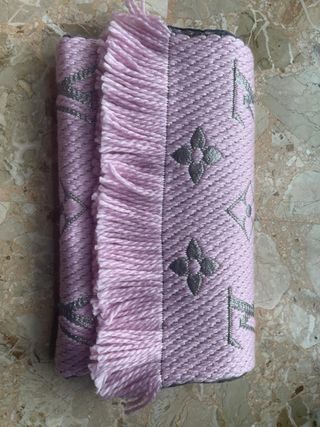 Sciarpa LV Classica Lana Rosa