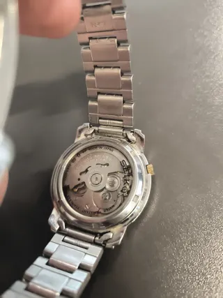 Reloj Seiko 5 Automático Oro y Plata