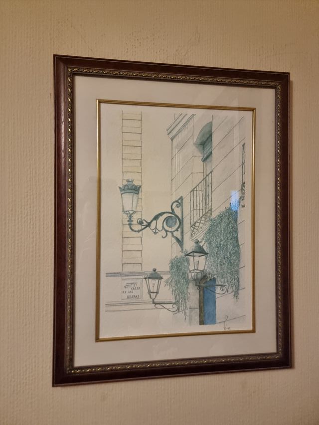 Lamine decorative con cornice dorata