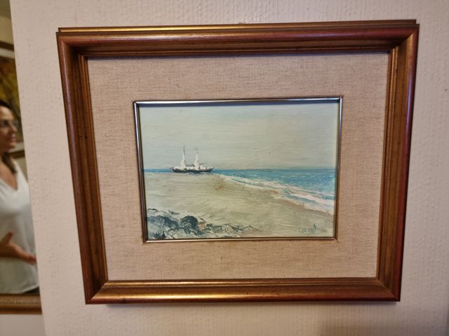 Lamine decorative con cornice dorata