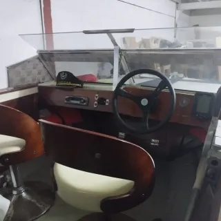 Lancha Mi Antemares 2 con remolque