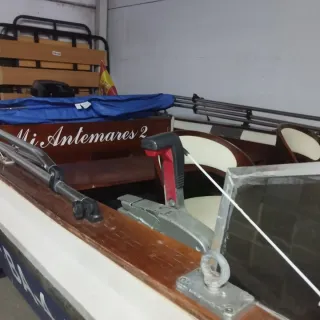 Lancha Mi Antemares 2 con remolque