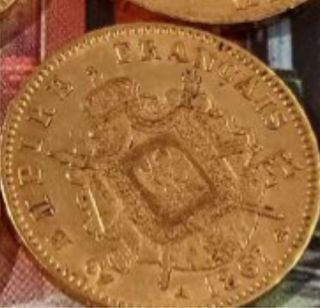 Monedas 20 Francos Franceses (Oro)