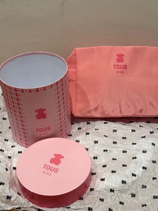 Caja y neceser TOUS Kids rosa
