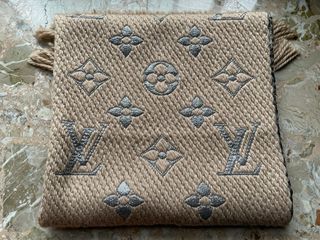 Sciarpa LV Classica Lana Beige