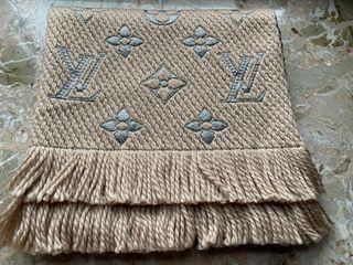 Sciarpa LV Classica Lana Beige