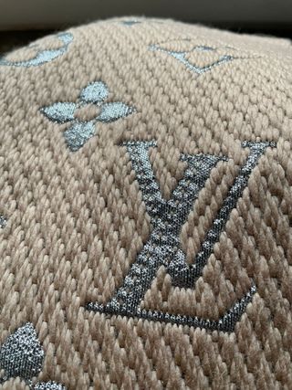 Sciarpa LV Classica Lana Beige