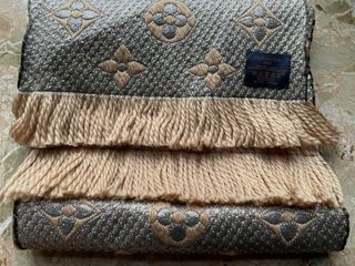 Sciarpa LV Classica Lana Beige