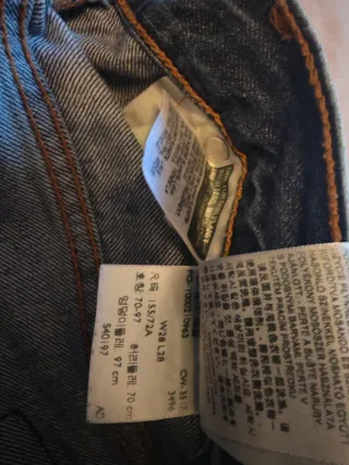 Pantalón vaquero Levi's 501 talla W28L 28