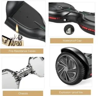 Hoverboard Tomoloo con luces