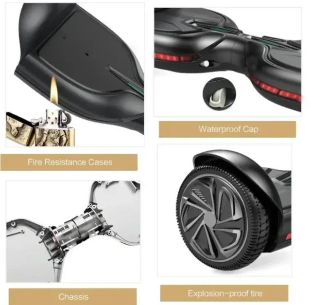 Hoverboard Tomoloo con luces