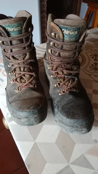 Botas Chiruca Hunter Marrones/Verdes