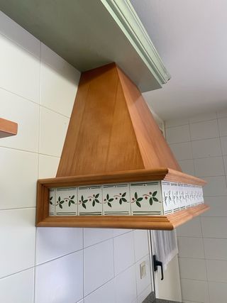 Campana de cocina decorativa