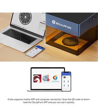 Grabador Láser SculpFun iCube 3W