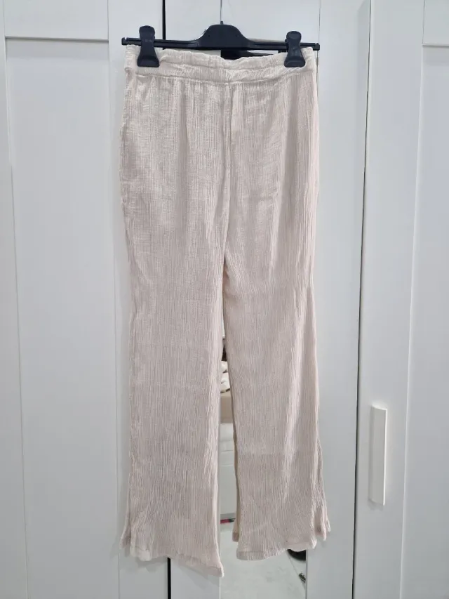 Pantalones playeros frescos talla única