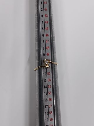 Anillo Oro 18k con Brillante