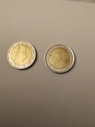 2 Monedas 2 Euros Colección