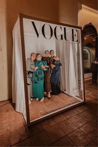 Photocall Vogue bodas y eventos