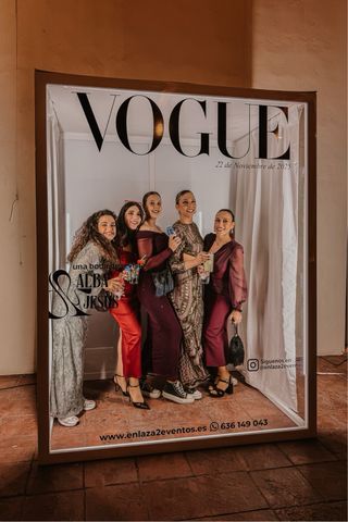 Photocall Vogue bodas y eventos