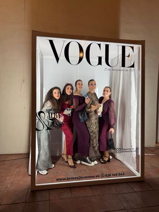 Photocall Vogue bodas y eventos