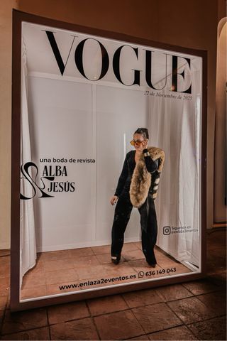 Photocall Vogue bodas y eventos