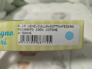 Set Lenzuola Carrozzina Andy & Helen