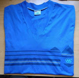 Camiseta Olimpic azul talla L