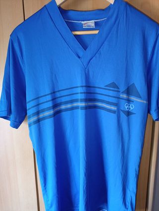Camiseta Olimpic azul talla L