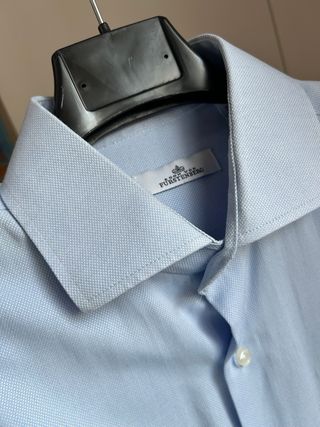 Camicia uomo azzurra