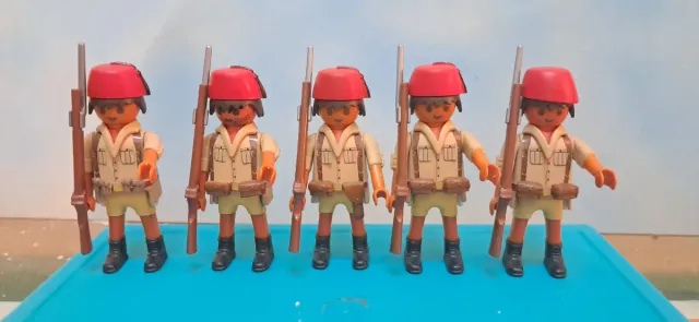 Playmobil 5 soldati personalizzati