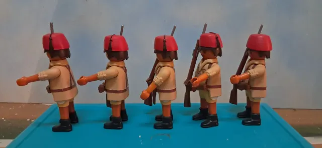 Playmobil 5 soldati personalizzati