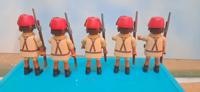 Playmobil 5 soldati personalizzati