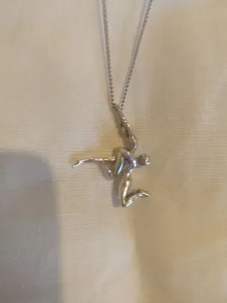 Collar Plata Acróbatas