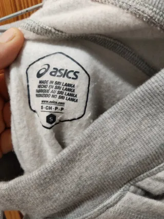 Pantalón Chándal Asics Gris