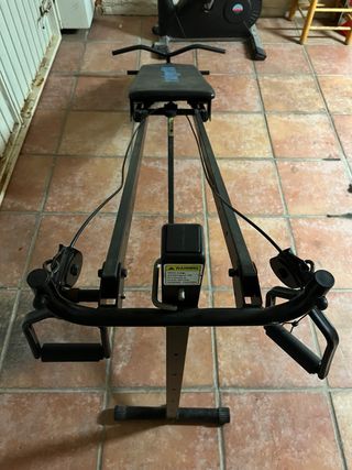 Banco de pesas  Mancuernas Bicicleta estática Remo