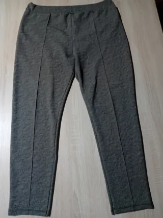 Pantaloni elasticizzati grigi taglia 3XL