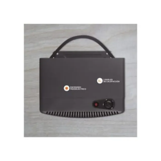 Estufa Gas Butano/Propano Negra/Gris