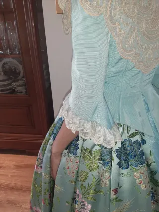 Traje de Fallera Azul Talla 38