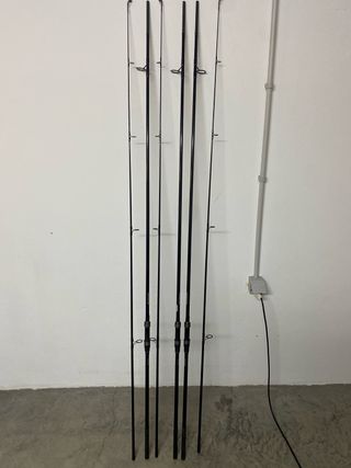 Cañas Carpfishing Mivardi mas funda para tres caña