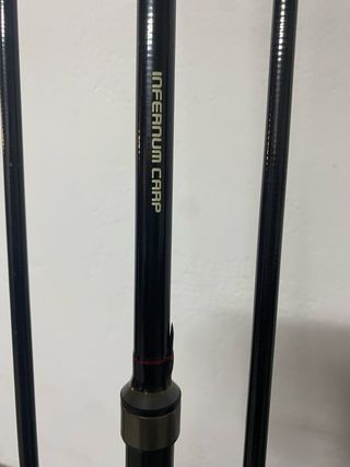 Cañas Carpfishing Mivardi mas funda para tres caña