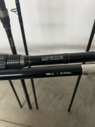 Cañas Carpfishing Mivardi mas funda para tres caña